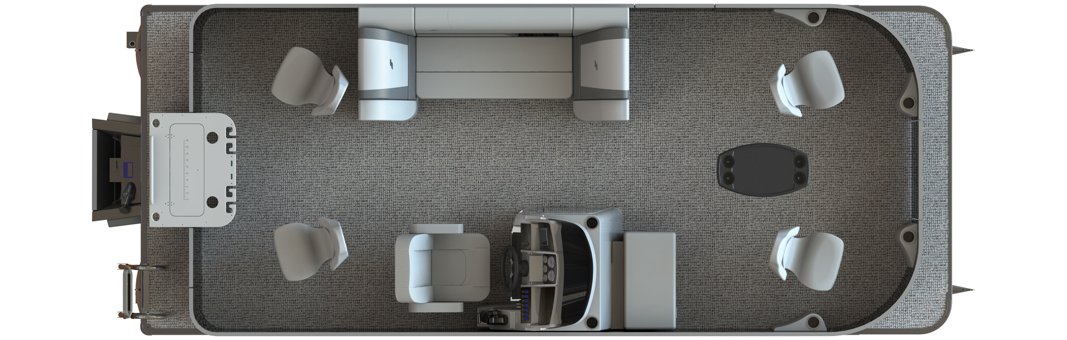 EX 22 FD4 - Best Luxury Fishing Pontoon Boat - Starcraft